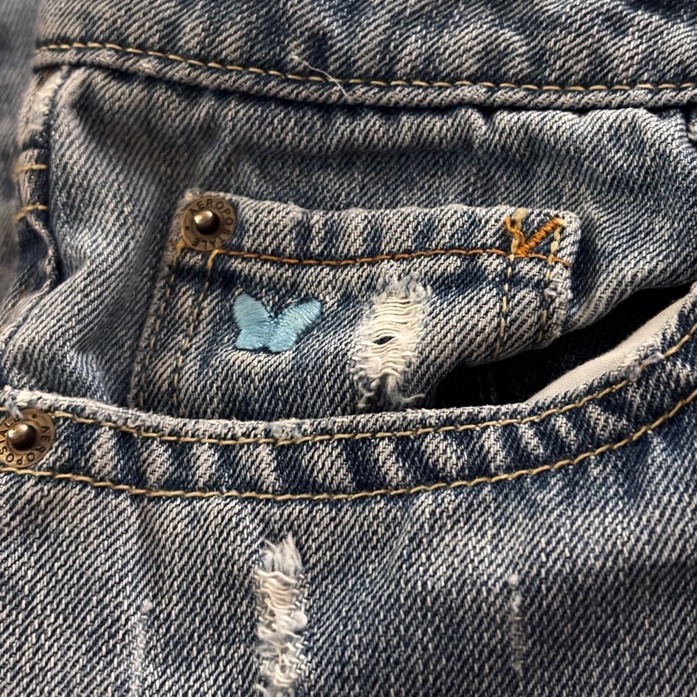 Aeropostale Light Blue Denim Pants - Picture 5 of 7